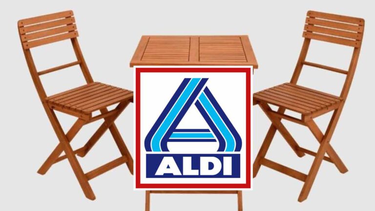 Aldi frappe fort avec ce kit mobilier 2 en 1 idéal pour bien profiter de l’été