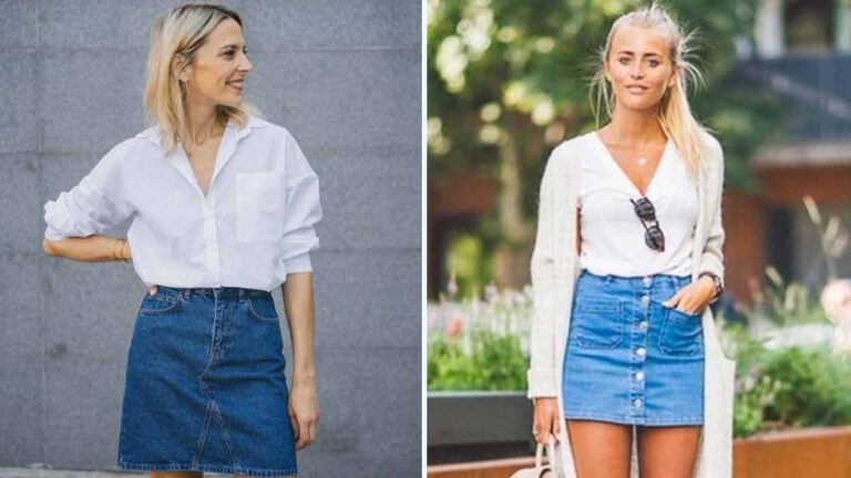 Comment porter la jupe en jean à 60 ans ? Quelles chaussures opter pour un look chic et moderne ? Zoom sur le style vestimentaire de Cristina Cordula