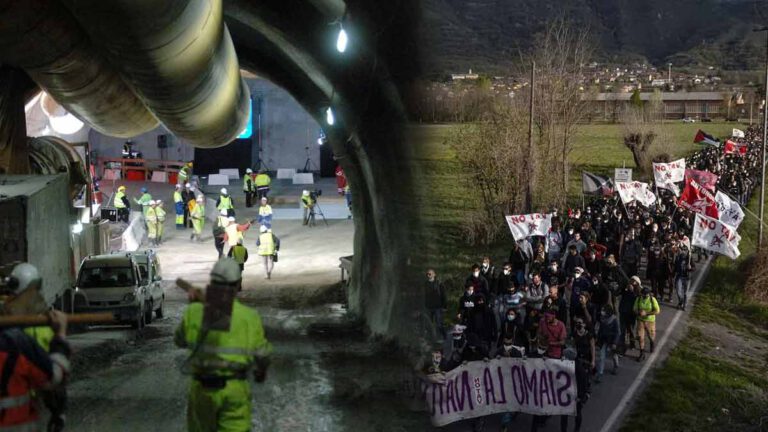 ALERTE Manifestations contre le chantier Lyon-Turin : des confrontations, plusieurs gendarmes et manifestants blessés