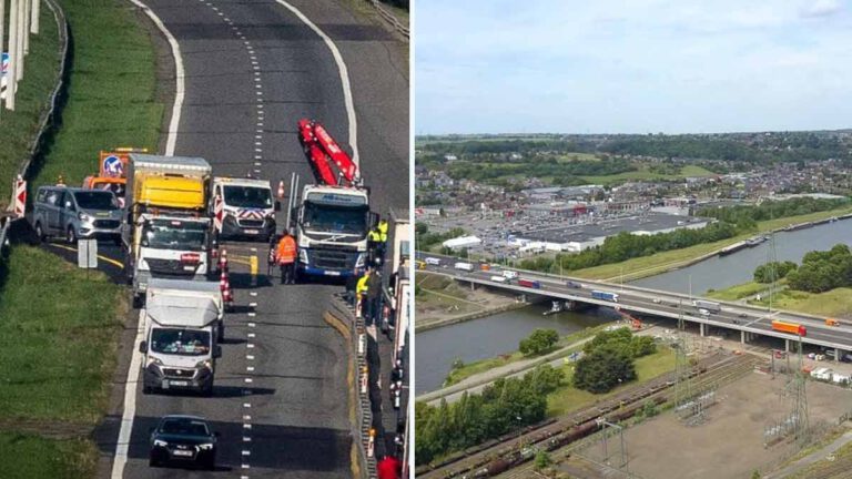 ALERTE Info Mauvaise nouvelle pour les automobilistes les travaux sur le viaduc de Herstal prolongés, la vitesse maximale restera à 50 kmh