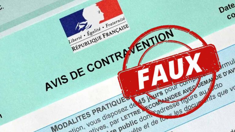 Attention fausses contraventions PV Une arnaque qui est capable de vider votre portefeuille !