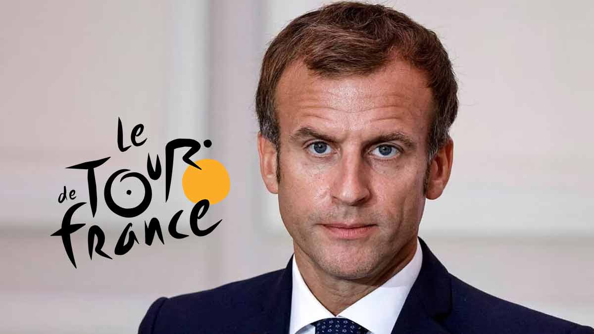 Emmanuel Macron était sur la 6e étape du Tour de France jeudi dernier