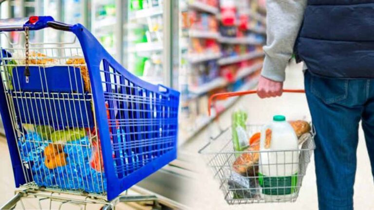 Un homme s’enferme dans un supermarché et vide les rayons en s’offrant un énorme festin