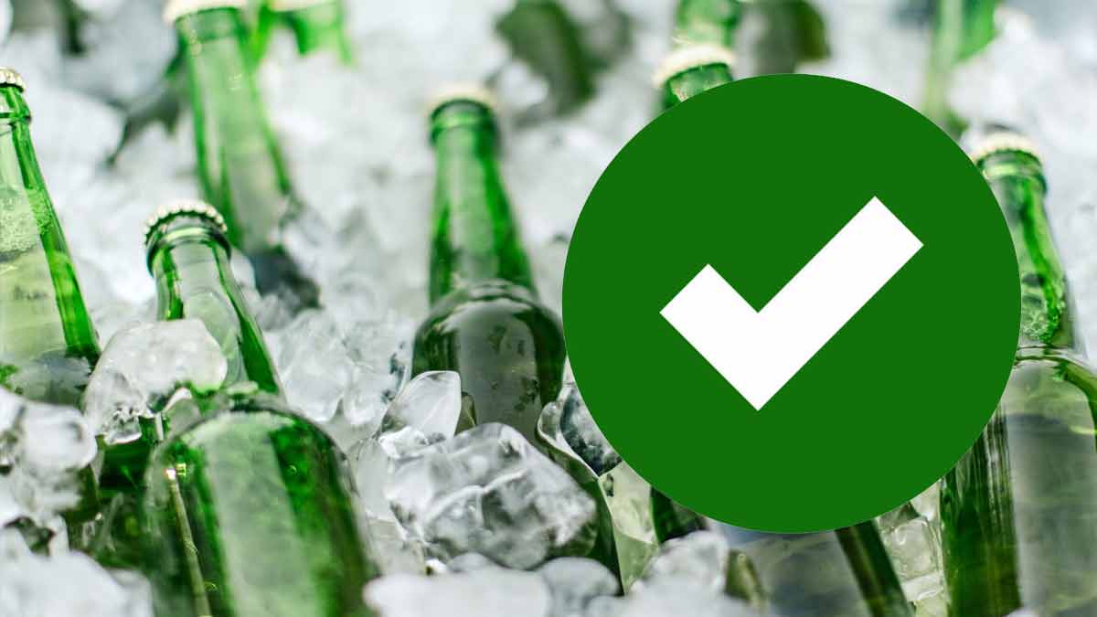 Cette astuce simple et efficace insoupçonnée pour refroidir sa bière en moins de 10 minutes !