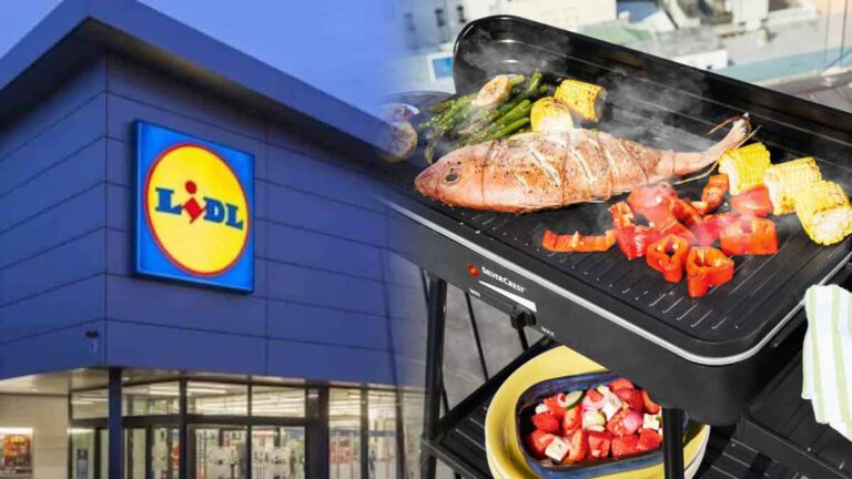 Cohue chez Lidl avec son grill électrique qui sera parfait pour des grillades sur votre terrasse !