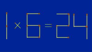 Votre cerveau a-t-il la compétence pour résoudre cette équation 6+6=18 en déplaçant deux allumettes