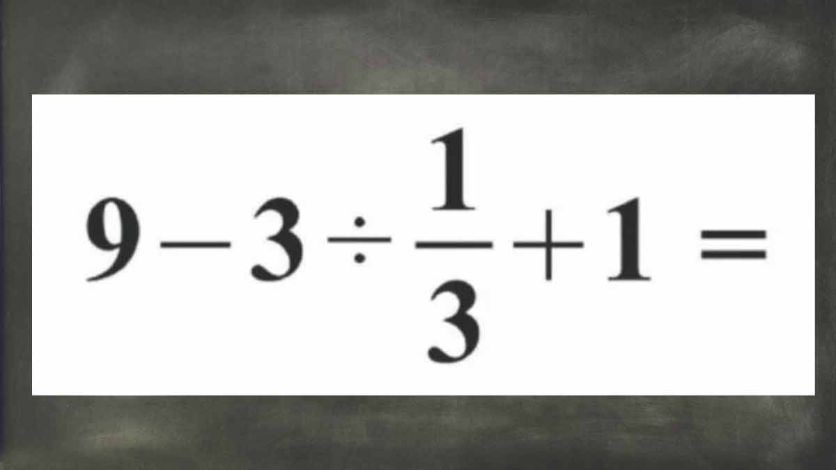 Découvrez cette énigme mathématique très facile qui a troublé la plupart des internautes