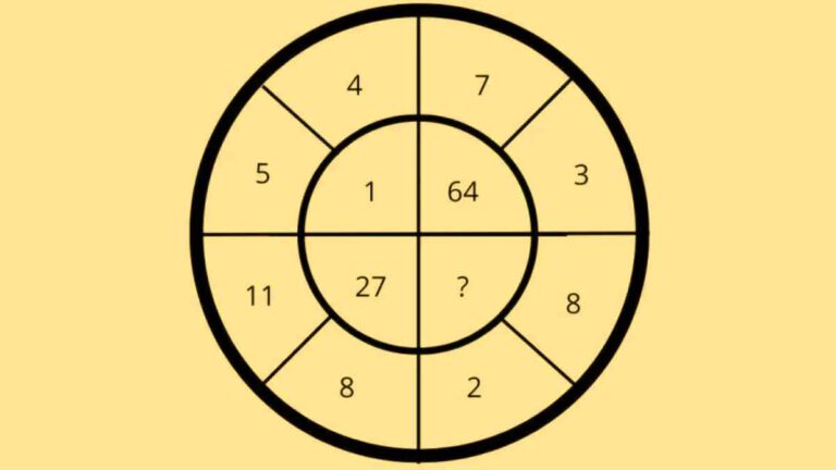 Êtes-vous capable de trouver le nombre manquant à cette énigme mathématique en moins de 12 secondes ?