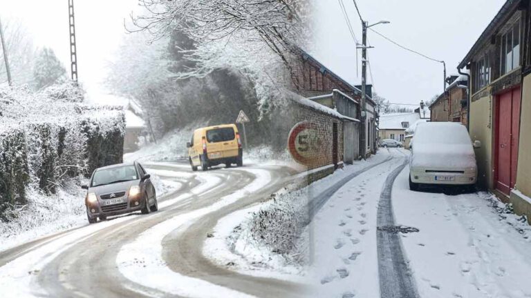 Vague de froid : attention, ces 20 départements en vigilance orange "neige-verglas"