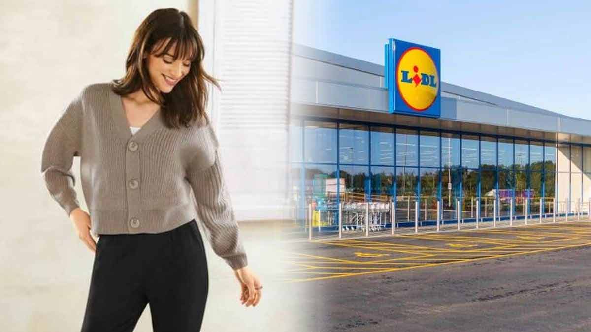 Lidl frappe fort avec sa veste cardigan ultra tendance vendue à moins de 15 euros