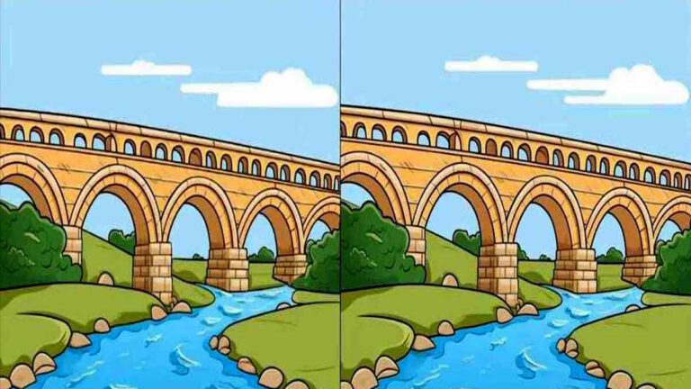 Seuls les plus attentifs sont capables repérer 3 différences entre les images d’un pont en 17 secondes !