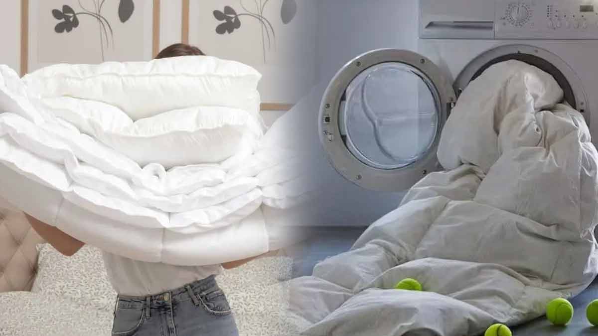 Voici comment laver une couette sans le lave-linge et sans aller au pressing