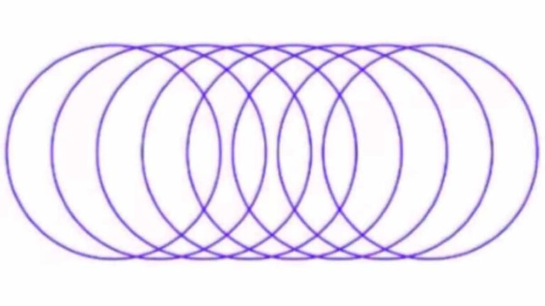 Casse-tête : Avez-vous un QI supérieur à 120 ? Repérez les cercles en seulement 11 secondes pour le prouver !