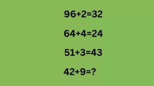 Casse-tête : si votre QI est supérieur à 130, vous résoudrez cette énigme mathématique en 9 secondes !